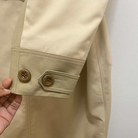 NWT ULLA JOHNSON Emmanuelle Night Neutral Trench Coat Size Medium. - Picture 6 of 15